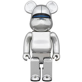 1000% Bearbrick - Hajime Sorayama Robot (Blue Lights utgave)