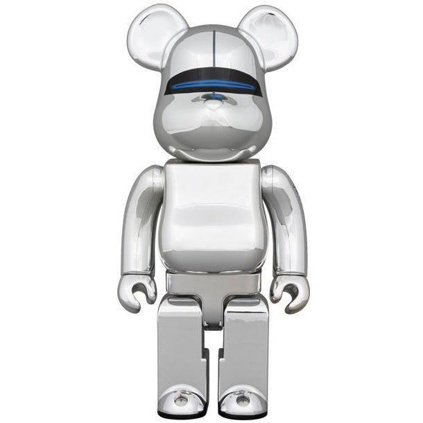 1000% Bearbrick - Hajime Sorayama Robot (Blue Lights utgave)