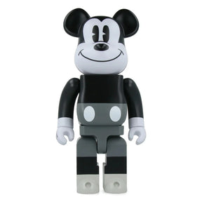 400% Bearbrick - Mickey Mouse (Black & White)-Medicom Toy-Bearbrick