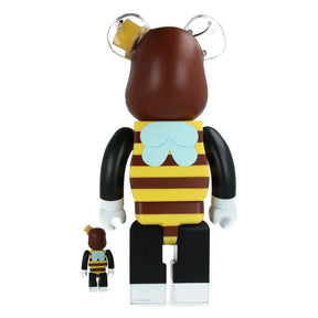 400% & 100% Bearbrick sæt – Kellogg's (Honey)-Medicom Toy-Bearbrick
