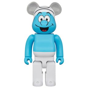 400% Bearbrick - Smurf (Blå)