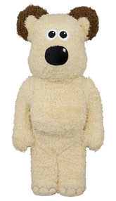400% Bearbrick – Gromit (kostymeutgave)