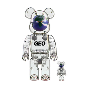 400% & 100% Bearbrick set – GEO (Limited Edition)