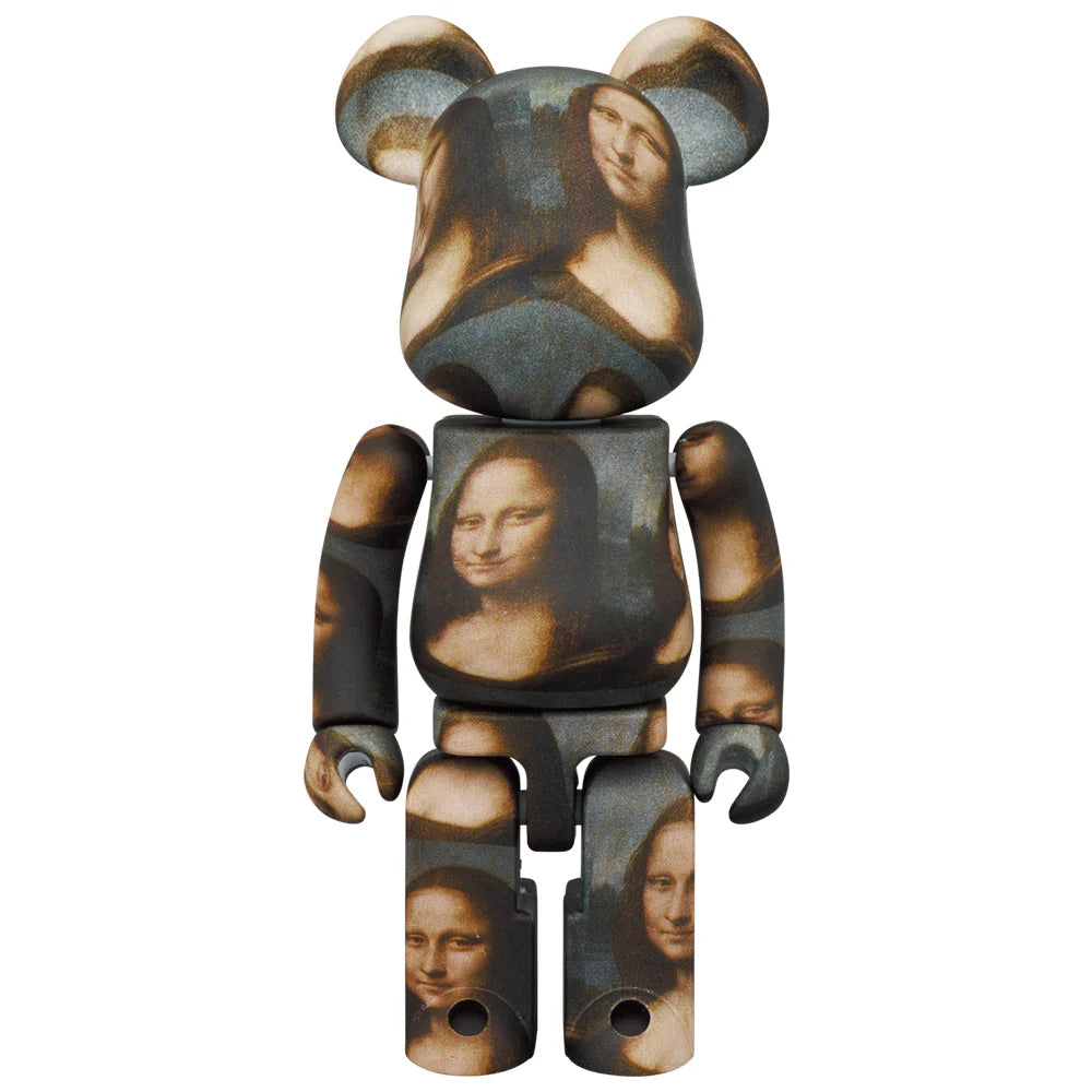 200 % Bearbrick - Leonardo Da Vinci - Mona Lisa (Chogokin)