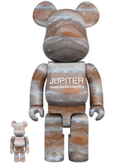 400 % & 100 % Bearbrick-sett – Jupiter (NASA)