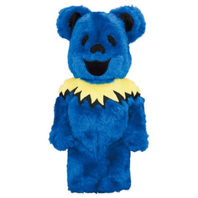 400% Bearbrick - Grateful Dead - Dancing Bears (Kostymeutgave Blå)