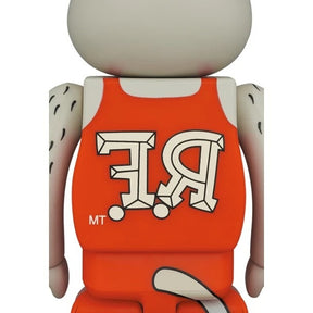 400% & 100% Bearbrick-sett - Rat Fink av Ed "Big Daddy" Roth (Grå)