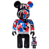 400% & 100% Bearbrick-sett – Bape Store London – Shark
