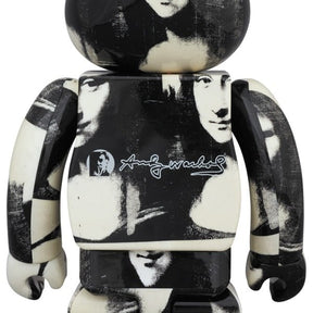 1000 % Bearbrick – Andy Warhol (Double Mona Lisa)