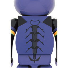 400% & 100% Bearbrick-sett - Evangelion (EVA Unit 13 - Ny maling)