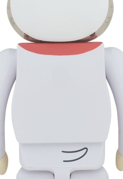 400 % Bearbrick-sett – Astronaut Snoopy (BWWT 3)