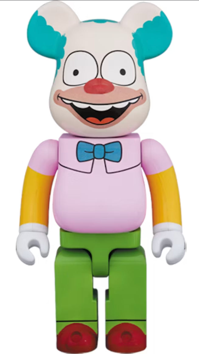 400 % Bearbrick – Krusty the Clown (Simpsons)
