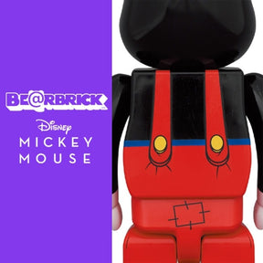 400% & 100% Bearbrick-sett - Mickey Mouse (Boat Builders)