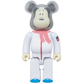 400 % Bearbrick-sett – Astronaut Snoopy (BWWT 3)