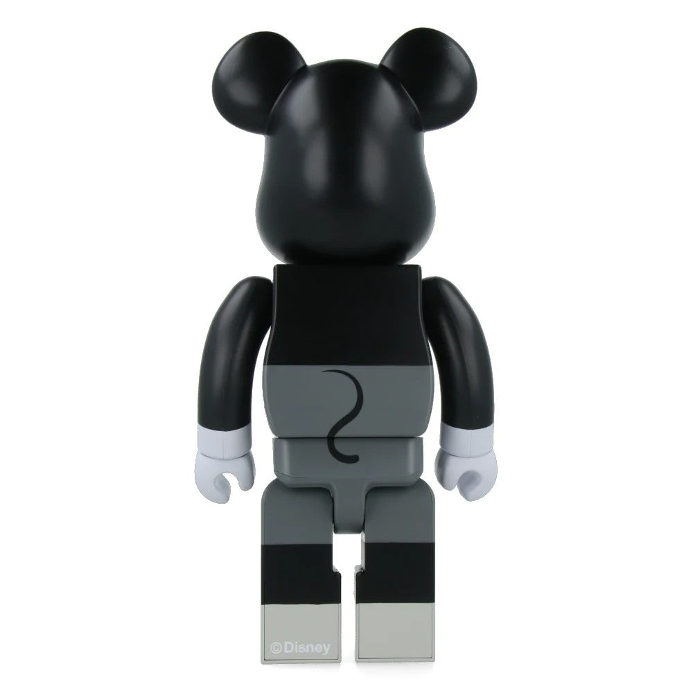 400% Bearbrick -  Mickey Mouse (Svart & Hvit)