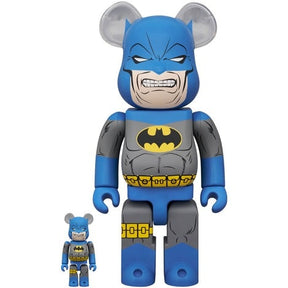 400 % & 100 % Bearbrick-sett – Batman (The Dark Knight Returns)