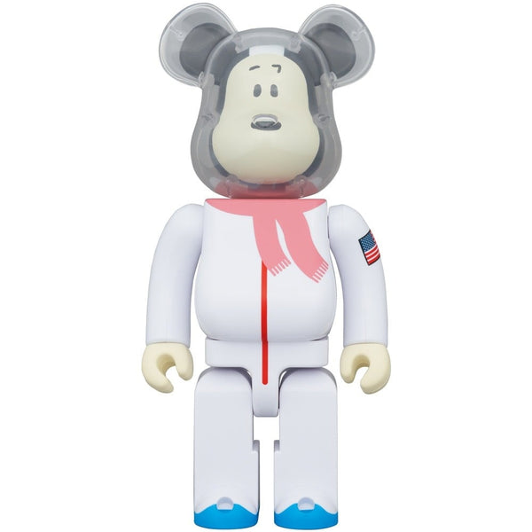 400% Bearbrick-sett - Astronaut Snoopy (BWWT 3)