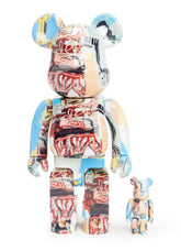 400 % & 100 % Bearbrick-sett – Jean-Michel Basquiat #6
