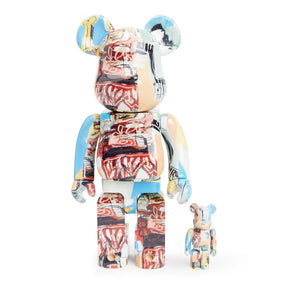 400 % & 100 % Bearbrick-set – Jean-Michel Basquiat #6