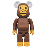 400% Bearbrick - Baby Milo by BAPE - (Ear Clear Ver.)