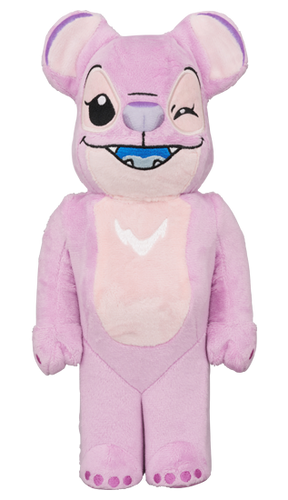 400% Bearbrick - Angel - Stitch (Kostymeversjon)